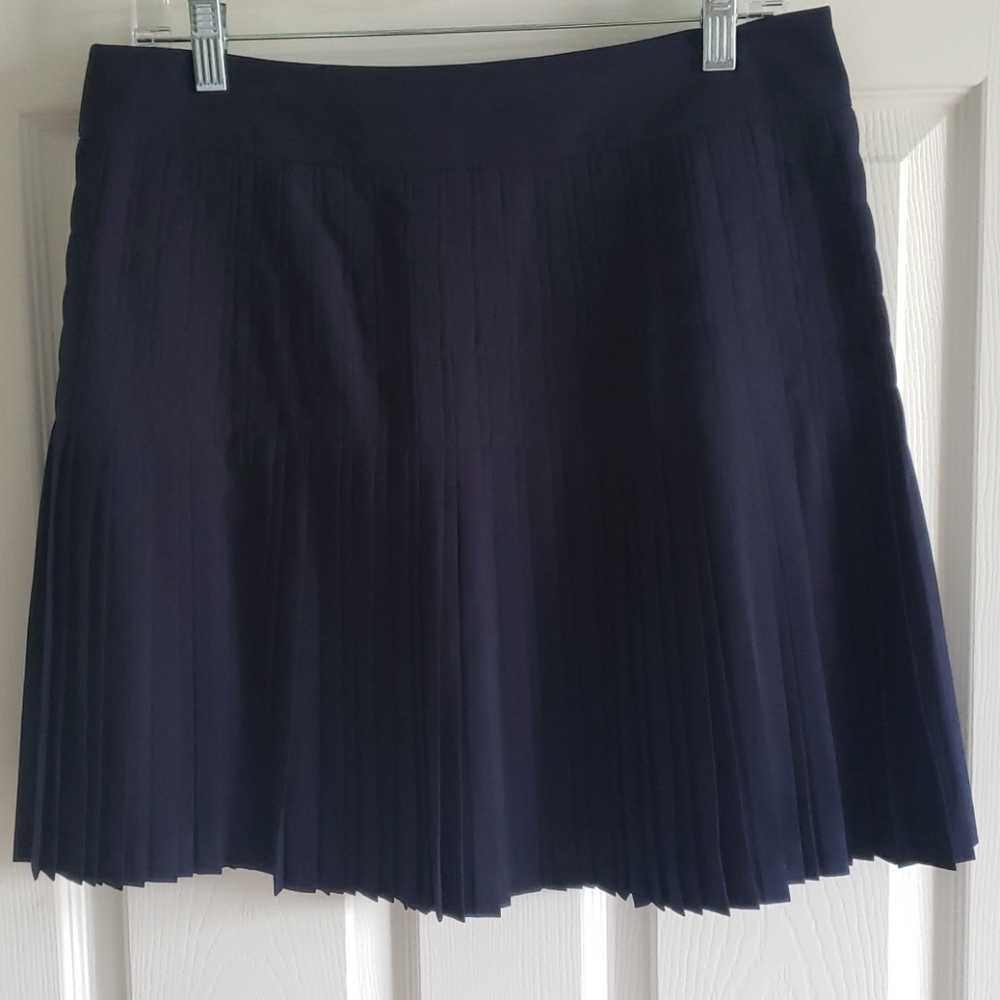 NWT J.Crew Pleated mini skirt